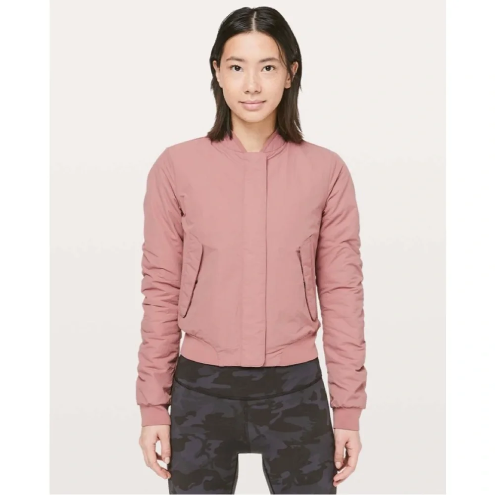 Lululemon Warm Two Ways Bomber Jacket